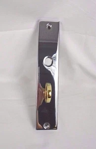 Baldwin Half Escutcheon Door Trim Polished Chrome/Brass 6503-063-KTIS 168HW - Picture 1 of 2