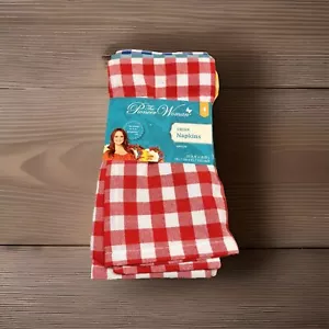 Pioneer Donna Gingham Tovaglioli di Panno 4 Scacchi Colori Assortiti 18X18 In. Nuovo - Foto 1 di 3