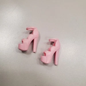 BARBIE SHOES Lolita High HEELS LIGHT Pastel Pink  - Picture 1 of 4