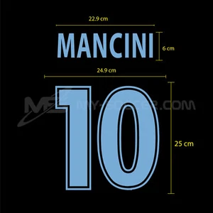 SS LAZIO AWAY 1998-99 FLOCK VELVET HIGH QUALITY PRINT - Picture 1 of 12