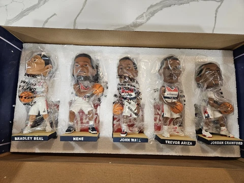 2012-2013 Washington Wizards Bobblehead Team Set RARE Bradley Beal John Wall Cover
