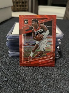 2021/22 Rui Hachimura Optic Red Wave Tmall 79 Washington Wizards Basketball 1N - Picture 1 of 2