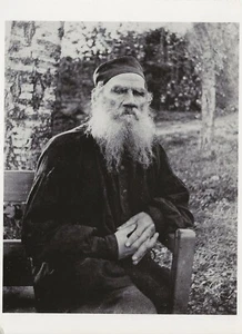 POSTCARD Leo Tolstoy Russian Author, Portrait (War & Peace, Anna Karenina) NrMNT - Picture 1 of 1