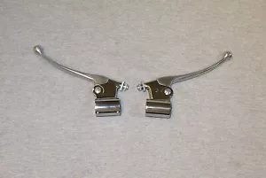 Juego de palancas de manillar único bisel Ducati 250 350 450 Scrambler DESMO estuche ancho WC - Imagen 1 de 7
