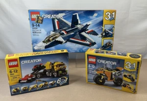LEGO Creator Vehicle Lot of 3 SETS 31039, 31059, 4891 Pre-Owned! - Picture 1 of 4