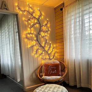 Albero LED Decorazione Domestica Albero Con Luci 144 Led Da Interno Natale Alber - Foto 1 di 10