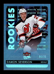 5-03-12 . 2014-15 fleer ultra rookie redemption platinum /25 #212 damon severson - Bild 1 von 2