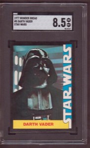 1977 Wonder Bread DARTH VADER RC Rookie SGC 8 . 5 STAR WARS NM-MT +