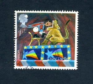 GB 2002 Circus 1st Lion tamer SG2250 USED - Picture 1 of 1
