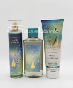 Bath & Body Works Magic in the Air Body Mist Shower Gel & Body Cream Set of 3 - Picture 1 of 3