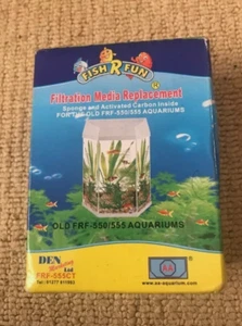 Fish R Fun Filtermedien Ersatzschwamm und Aktivkohle FRF-555CT #L - Bild 1 von 1