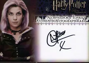 Autógrafo de Natalia Tena autógrafo de Harry Potter de Juego de Tronos - Imagen 1 de 1