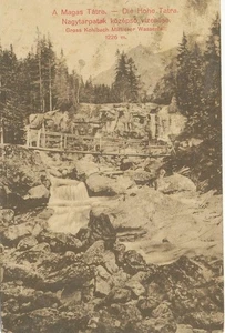 Die Hohe Tatra Groß Kohlbach cascada gl1914 130.039 - Imagen 1 de 1