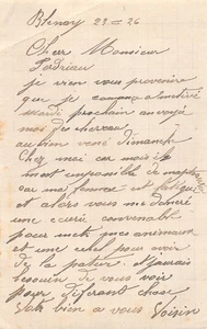 1926 A BLONAY  46-0308 - Picture 1 of 1