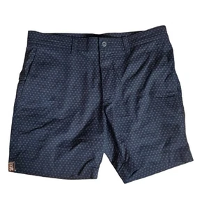 Roundtree & Yorke Chino Shorts Herren 36 Freizeit marineblau adrett 7" Schrittlänge neu ohne Etikett - Bild 1 von 10