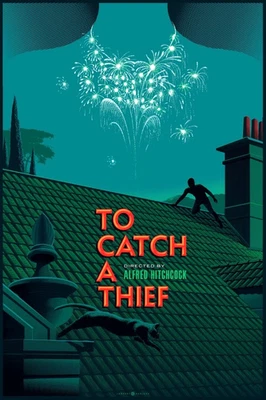 Durieux TO CATCH THIEF Official Hitchcock Limited Edition Variant Print No Mondo - Image 1 of 4