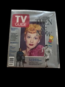 Vintage TV Guide Magazine 2000th Issue Lucille Ball Cover 1991 Commemorative - Picture 1 of 2
