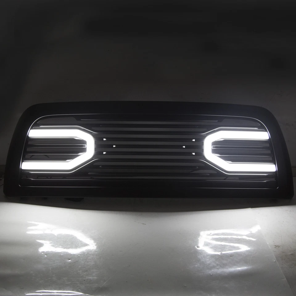 For 2010-2018 Dodge Ram 2500 3500 4500 5500 Big Horn Black Grille Shell & Lights Foto 1 de 4