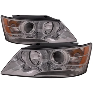 Headlight Set Chrome Performance Lens Pair Fits 2009-2010 Hyundai Sonata - Bild 1 von 8