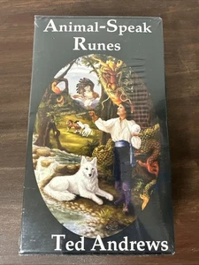 Animal-Speak Runes by Ted Andrews Oracle Cards & Guidebook 1st Ed 2009 SEALED - Picture 1 of 4