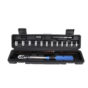 Torsion Wrench Set 5 To 25Nm Steel Reversible 1/4 Inch Drive Click Torsion DW - Picture 1 of 6