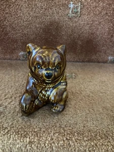 VINTAGE SZEILER CERAMIC BEAR CUB FIGURE. - Picture 1 of 6