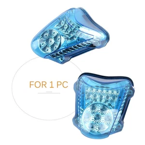Blue LED Brake Tail light Motorcycle Lamp Fits Suzuki Hayabusa GSX1300R 2008-13 - Foto 1 di 6
