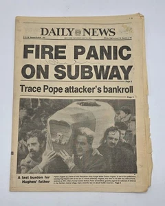 Pope John Paul Assassination Attempt-May 16 1981 NY Daily News Newspaper - Picture 1 of 7