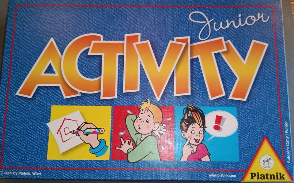 Piatnik Activity Junior Familienspiel Ratespiel Alter 8+ für 4-12 Spieler - Bild 1 von 1