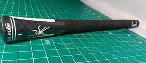 1 Black Widow Golf Grip TOUR SILK BLACK ROUND - Picture 1 of 4