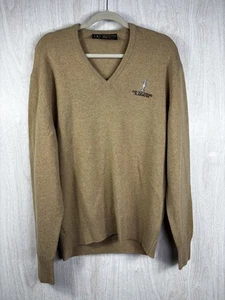 Vintage 1984 British Open St. Andrews Golf Sweater XL Lambswool - Picture 1 of 6