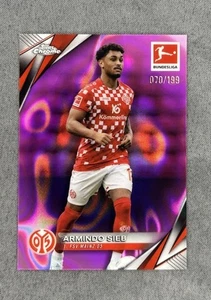 Topps Bundesliga Chrome 2024/25 ARMINDO SIEB /199 Pink Lava Refractor Mainz 05 - Bild 1 von 2