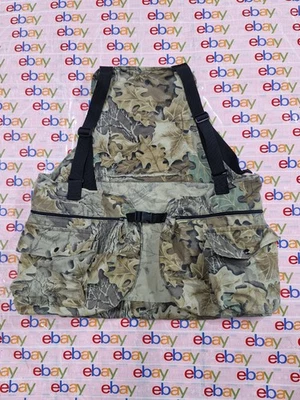 Predator Ghillie Camo Turkey Hunting Vest Size 2X/3X USA Made – Read - Image 1 of 4