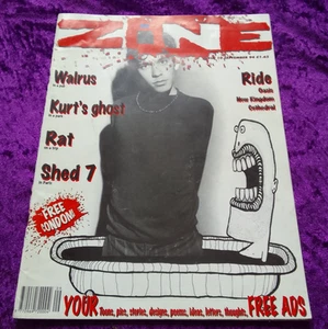Zine Magazine Issue 10 September 1994 - Oasis, Ride, Shed Seven - See Condition - Picture 1 of 7