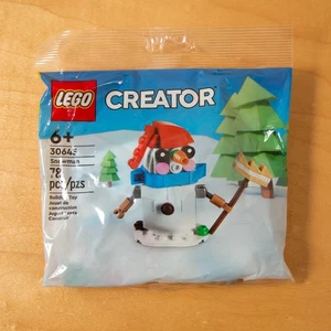 LEGO Creator Snowman Set Collectible Toy 30645 NIB ~ FAST SHIP! - Picture 1 of 2