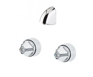 Presale Gentec Avlf0075 Anti Ligature Showerhead and Control Valves - Chrome - Picture 1 of 3