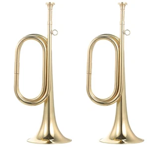 Paquete de 2 trompetas de insectos The Taps Bugle para explorar niños principiantes llamar - Imagen 1 de 12