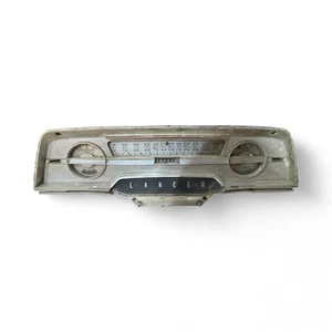 1961–1962 Dodge Lancer Instrument Cluster Speedometer Fuel Temp Gauge Bezel - Picture 1 of 4