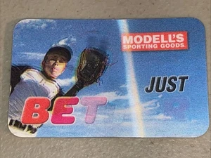 Tarjeta de cupón lenticular Model’s Sporting Goods 2010 MVP tienda de deportes de béisbol - Imagen 1 de 6