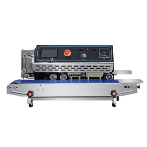 Sellador de banda continuo FRP-810I bolsa de plástico código QR sellador de impresión de inyección de tinta - Imagen 1 de 9