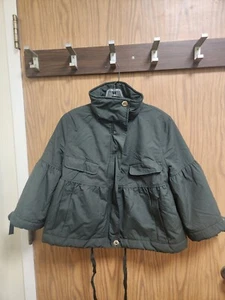 CHAQUETA BOMBER ROJA VALENTINO PIEL DE OVEJA FORRADA CORBATA MANGAS TALLA IT 42/ US 6 - Imagen 1 de 9