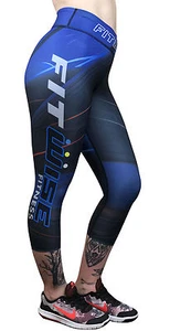 Fitwise Women Compression Tight Base Layer Pants Training Running Sport Trousers - Picture 1 of 4
