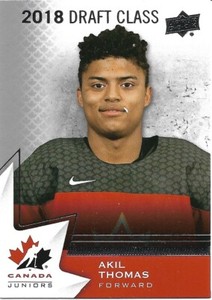 Akil Thomas #94 - 2020 Team Canada Juniors - Base
