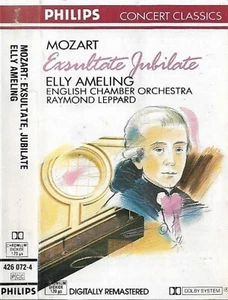 Mozart Exsultate Jubilate CASSETTE ALBUM Elly Ameling Raymond Leppard Remastered - Picture 1 of 10