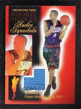 2004-05 Topps Pristine Sign-In Refractor /25 Andre Iguodala #RSI-AI Rookie RC