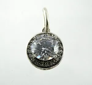 Ciondolo o Ciondolo Zirconi Cubici Argento Sterling IBB Argento Sterling 925 Diametro 10,36mm - Foto 1 di 12