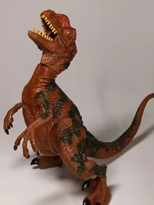 Figura de acción Kid Galaxy Poseable Dinosaur Deinonychus de 4" pulgadas - Imagen 1 de 7