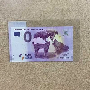 Euro Souvenir Banknote Domaine Des Grottes De Han Germany ZEMX 006660 - Picture 1 of 2