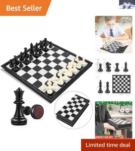 Magnetisches Schachspiel für Kinder ab 6 Jahren – Klappbares Design & Tragbar - Bild 1 von 10