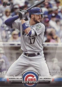 KRIS BRYANT 2018 Topps Series 1 TOPPS SALUTE - CHICAGO CUBS - #TS-47 - Picture 1 of 1